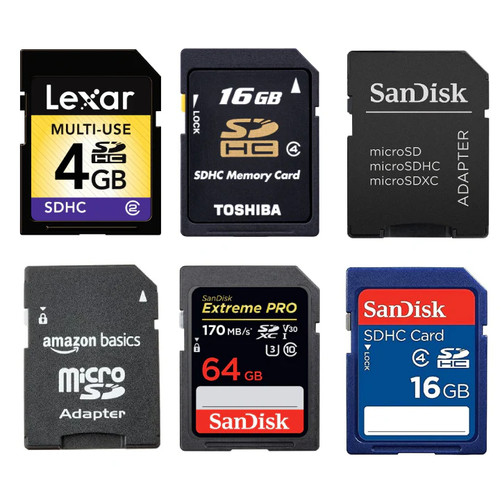 Scheda 16 64 gb - sd,