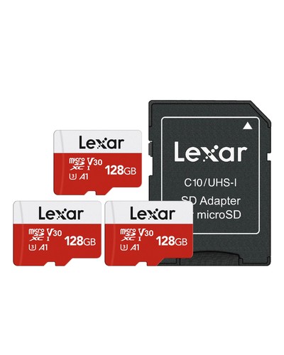 Lexar scheda micro 128 - gb, 3