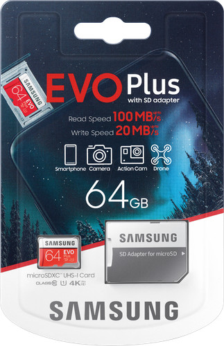 Micro samsung evo plus 64gb - plus,