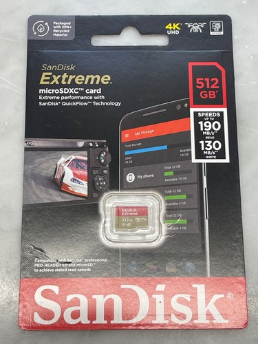 Scheda memoria sandisk 512 - scheda, di