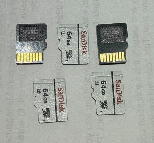 Scheda micro 64gb 5 - 5, per